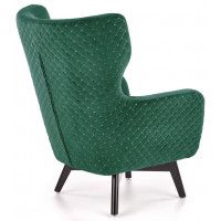 Кресло Halmar MARVEL (Марвел) темно-зеленый/черный купить в Минске