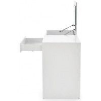 Стол туалетный HALMAR MEGAN белый купить в Минске