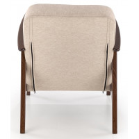 Кресло Halmar MILANO 1S tap. Castel 15 бежевый/орех купить в Минске