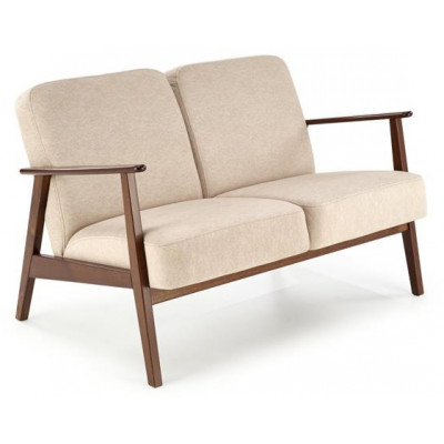 Диван Halmar MILANO 2S tap. Castel 15 бежевый/орех купить в Минске