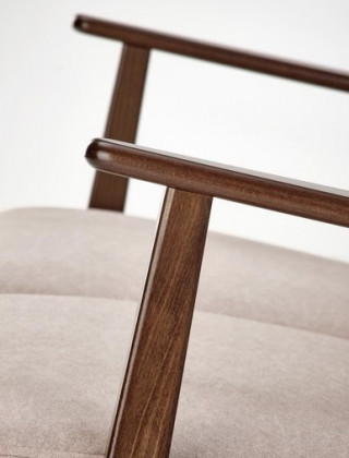 Диван Halmar MILANO 2S tap. Castel 15 бежевый/орех купить в Минске