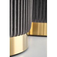 Комплект HALMAR MONTY (2 пуфа) серый/золотой купить в Минске