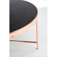 Стол журнальный HALMAR MORIA черный/медь купить в Минске Стол журнальный HALMAR MORIA черный/медь купить в Минске