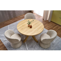 Стол обеденный Halmar Morus (Морус) 105*105 натуральный купить в Минске Стол обеденный Halmar Morus (Морус) 105*105 натуральный купить в Минске