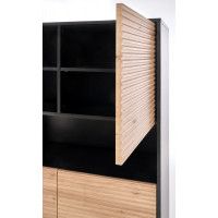 Комод Halmar Murano KM-3 дуб артизан/черный купить в Минске