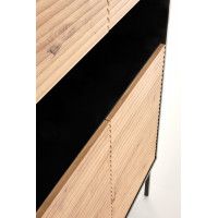 Комод Halmar Murano KM-3 дуб артизан/черный купить в Минске