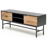 Тумба под телевизор Halmar Murano дуб артизан/черный купить в Минске