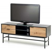 Тумба под телевизор Halmar Murano дуб артизан/черный купить в Минске