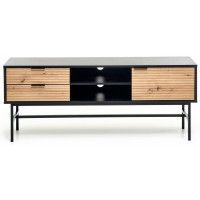 Тумба под телевизор Halmar Murano дуб артизан/черный купить в Минске