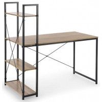 Стол компьютерный HALMAR NARVIK B1 дуб сонома/черный