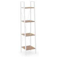 Стеллаж HALMAR NARVIK REG1 белый/дуб сонома