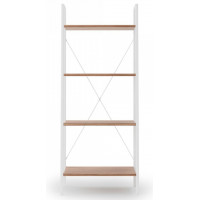 Стеллаж HALMAR NARVIK REG2 белый/дуб сонома купить в Минске Стеллаж HALMAR NARVIK REG2 белый/дуб сонома купить в Минске