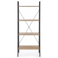 Стеллаж HALMAR NARVIK REG2 дуб сонома/черный купить в Минске Стеллаж HALMAR NARVIK REG2 дуб сонома/черный купить в Минске