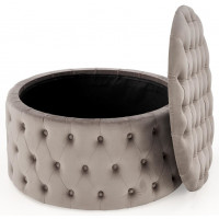 Пуф HALMAR NUNEZ (Нуньес) бежевый купить в Минске