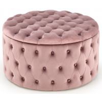 Пуф HALMAR NUNEZ (Нуньес) розовый