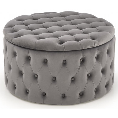 Пуф HALMAR NUNEZ (Нуньес) серый купить в Минске