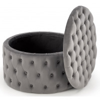 Пуф HALMAR NUNEZ (Нуньес) серый купить в Минске Пуф HALMAR NUNEZ (Нуньес) серый купить в Минске