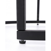 Комплект HALMAR OREO (2 стола журнальных) ореховый/черный купить в Минске