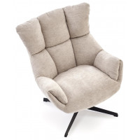 Кресло Halmar Orinoko (Ориноко) ткань бежевый/черный купить в Минске