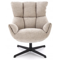 Кресло Halmar Orinoko (Ориноко) ткань бежевый/черный купить в Минске