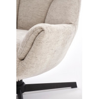 Кресло Halmar Orinoko (Ориноко) ткань бежевый/черный купить в Минске