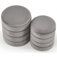 Комплект HALMAR PACHO (2 пуфа) серый купить в Минске