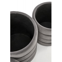 Комплект HALMAR PACHO (2 пуфа) серый купить в Минске