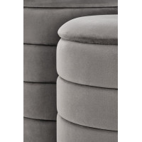 Комплект HALMAR PACHO (2 пуфа) серый купить в Минске