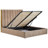 Кровать HALMAR PALAZZO 160*200 бежевый/золотой купить в Минске Кровать HALMAR PALAZZO 160*200 бежевый/золотой купить в Минске