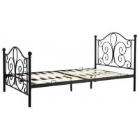 Кровать HALMAR PANAMA 120*200 черный купить в Минске