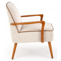 Кресло Halmar PASTORE светло-серый/светлый орех купить в Минске