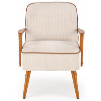 Кресло Halmar PASTORE светло-серый/светлый орех купить в Минске