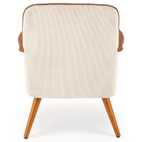 Кресло Halmar PASTORE светло-серый/светлый орех купить в Минске