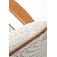 Кресло Halmar PASTORE светло-серый/светлый орех купить в Минске