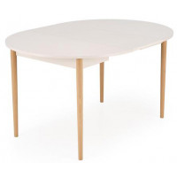 Стол обеденный раздвижной Halmar Pivot (102-142)*102 кашемир/натуральный Стол обеденный раздвижной Halmar Pivot (102-142)*102 кашемир/натуральный