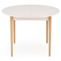 Стол обеденный раздвижной Halmar Pivot (102-142)*102 кашемир/натуральный купить в Минске