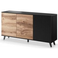 Комод Halmar Random KM-1 дуб вотан/черный купить в Минске