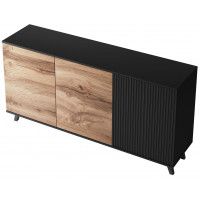 Комод Halmar Random KM-1 дуб вотан/черный купить в Минске