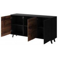 Комод Halmar Random KM-1 дуб вотан/черный купить в Минске