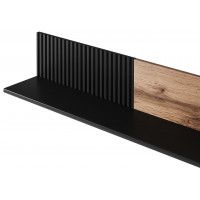 Полка Halmar Random P-1 дуб вотан/черный купить в Минске Полка Halmar Random P-1 дуб вотан/черный купить в Минске