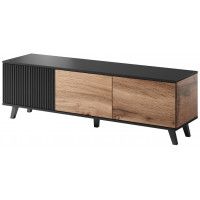 Тумба под телевизор Halmar RANDOM RTV-1 дуб вотан/черный