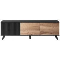 Тумба под телевизор Halmar RANDOM RTV-1 дуб вотан/черный купить в Минске Тумба под телевизор Halmar RANDOM RTV-1 дуб вотан/черный купить в Минске