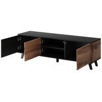 Тумба под телевизор Halmar RANDOM RTV-1 дуб вотан/черный купить в Минске Тумба под телевизор Halmar RANDOM RTV-1 дуб вотан/черный купить в Минске