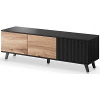 Тумба под телевизор Halmar RANDOM RTV-1 дуб вотан/черный купить в Минске Тумба под телевизор Halmar RANDOM RTV-1 дуб вотан/черный купить в Минске