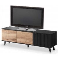 Тумба под телевизор Halmar RANDOM RTV-1 дуб вотан/черный купить в Минске Тумба под телевизор Halmar RANDOM RTV-1 дуб вотан/черный купить в Минске