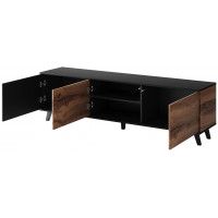 Тумба под телевизор Halmar RANDOM RTV-2 дуб вотан/черный купить в Минске