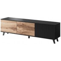 Тумба под телевизор Halmar RANDOM RTV-2 дуб вотан/черный купить в Минске