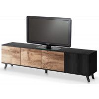 Тумба под телевизор Halmar RANDOM RTV-3 дуб вотан/черный купить в Минске