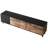 Тумба под телевизор Halmar RANDOM RTV-3 дуб вотан/черный купить в Минске