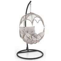 Подвесное кресло-кокон Halmar Rasmus светло-серый купить в Минске Подвесное кресло-кокон Halmar Rasmus светло-серый купить в Минске